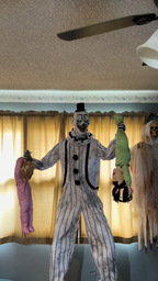12-ft Lighted Animatronic clown