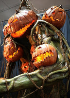Giant Pumpkin Monster and Child
