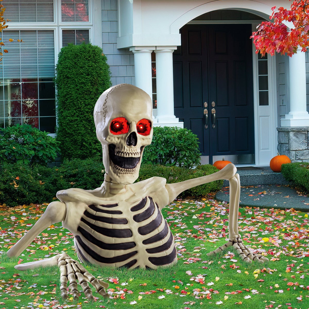 Today Only: $19💥 Giant Groundbreaking Skeleton with Lights & Sounds!