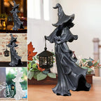 Halloween Presale 49% Off Today🎃Witch With Lantern Decoration👻