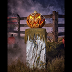 Spirit Halloween 3.8 Ft Gourdo Animatronic
