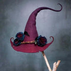 🔥Summer Hot Sale-49%OFF 🔥Halloween Party Felt Witch Hats