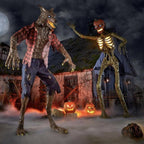 Halloween Animatronic 9.5ft Animated Immortal Werewolf