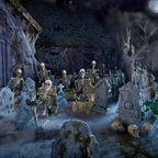 💝 Buy 1 Get 5 FREE! ✨Poseable Pitted Skeleton with LED Eyes (6-Pack)