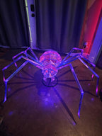 Pre-Lit Prismatic Spider