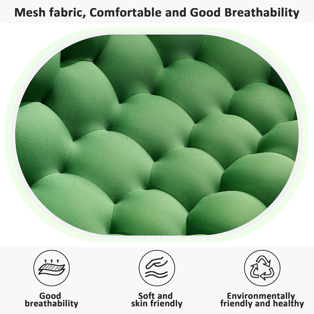 🎉74.8'' Modern Loveseat Sofa, 2 Seater Mesh Fabric Love Seat Floor Sofa