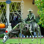 Ghost Rider-Skeleton Cowboy & Skeleton Horse