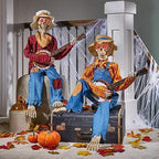 Funny Animated Dueling Banjo Skeletons-Halloween
