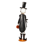 Outdoor Formal Skeleton Halloween Garden Statue