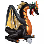Pre-Lit Inflatable Dragon